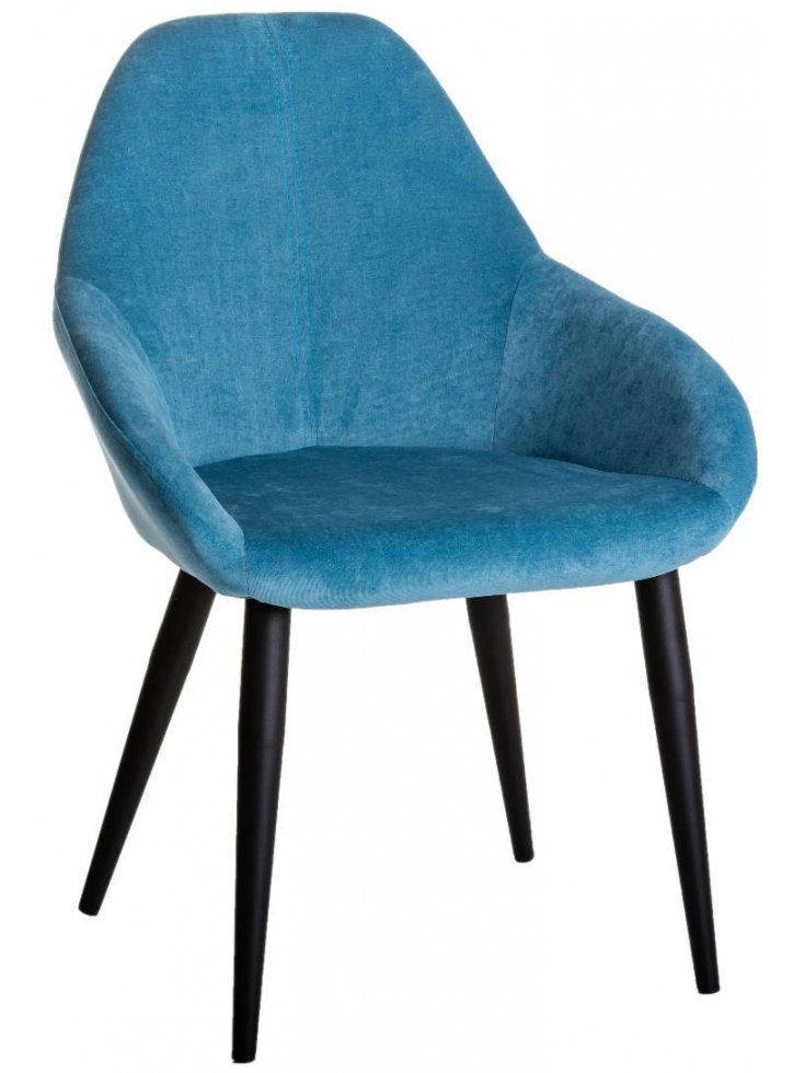 Кресло Kent блю / чёрное