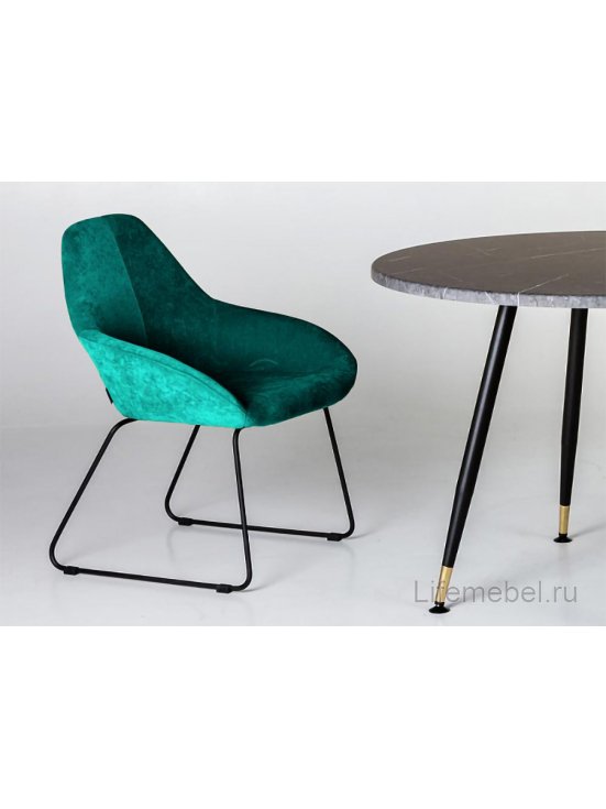 Кресло Kent Линк изумрудное