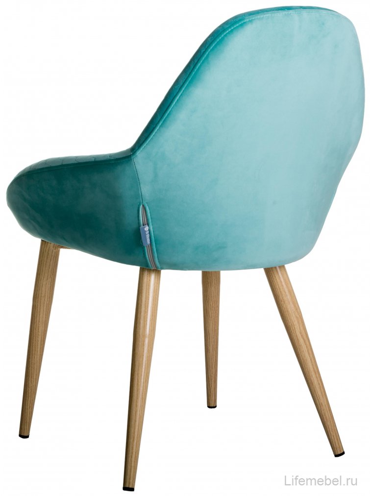 Кресло Kent минт / натуральный дуб