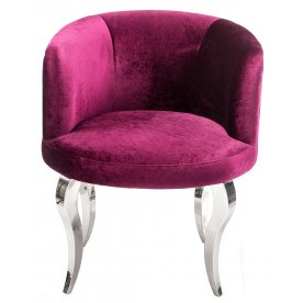 Кресло Kvinn розовое