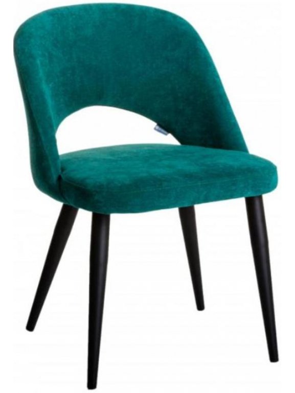 Кресло Lars изумрудное / чёрное