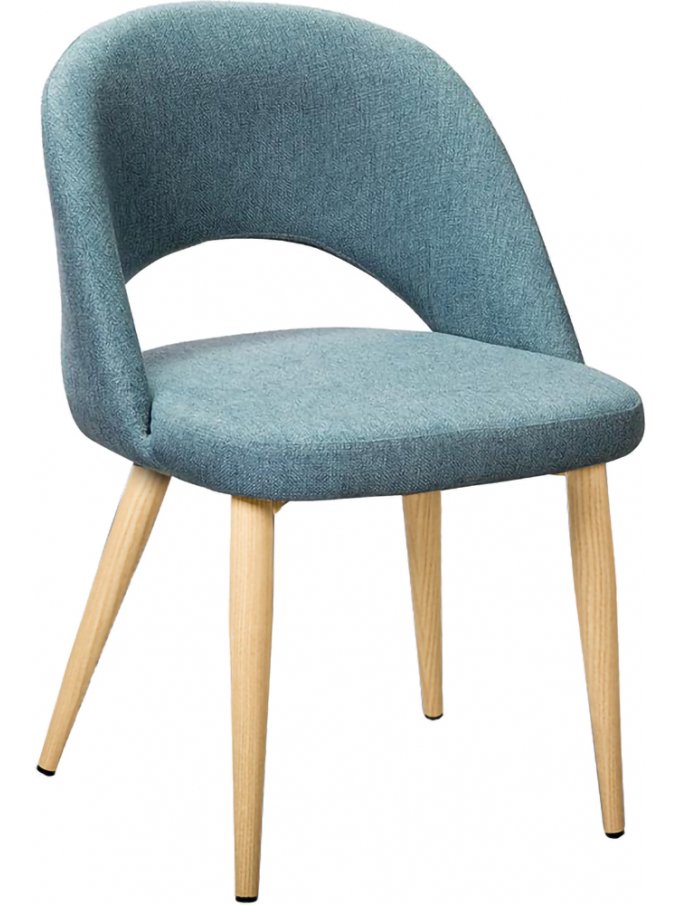 Кресло Lars Сканди блю / натуральное