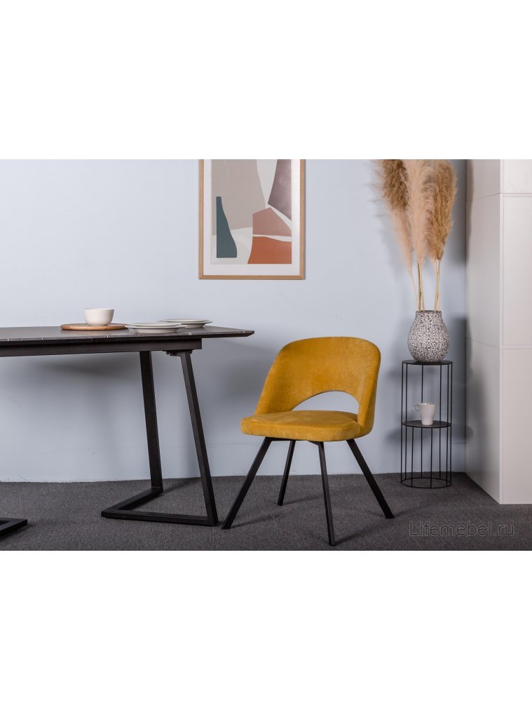 Кресло Lars Arki жёлтое