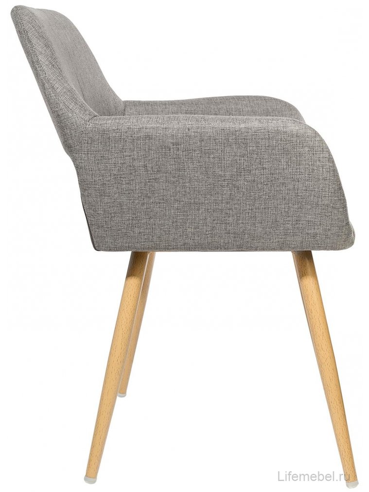 Стул на металлокаркасе Оливер серый