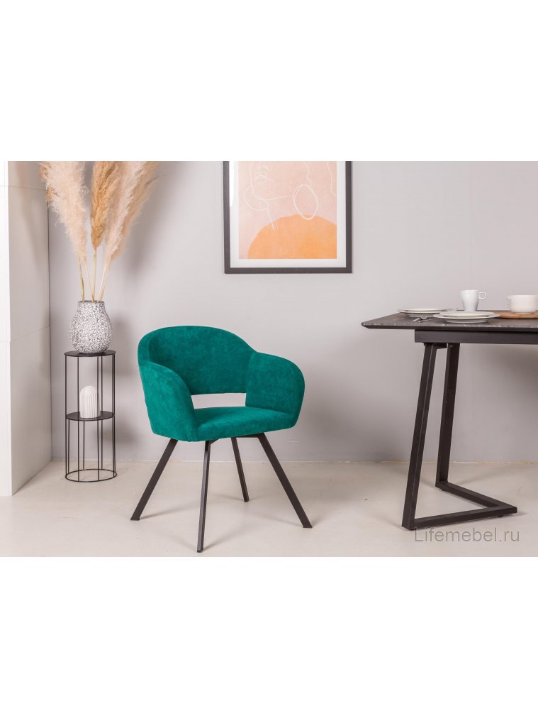 Кресло Oscar Arki изумрудное