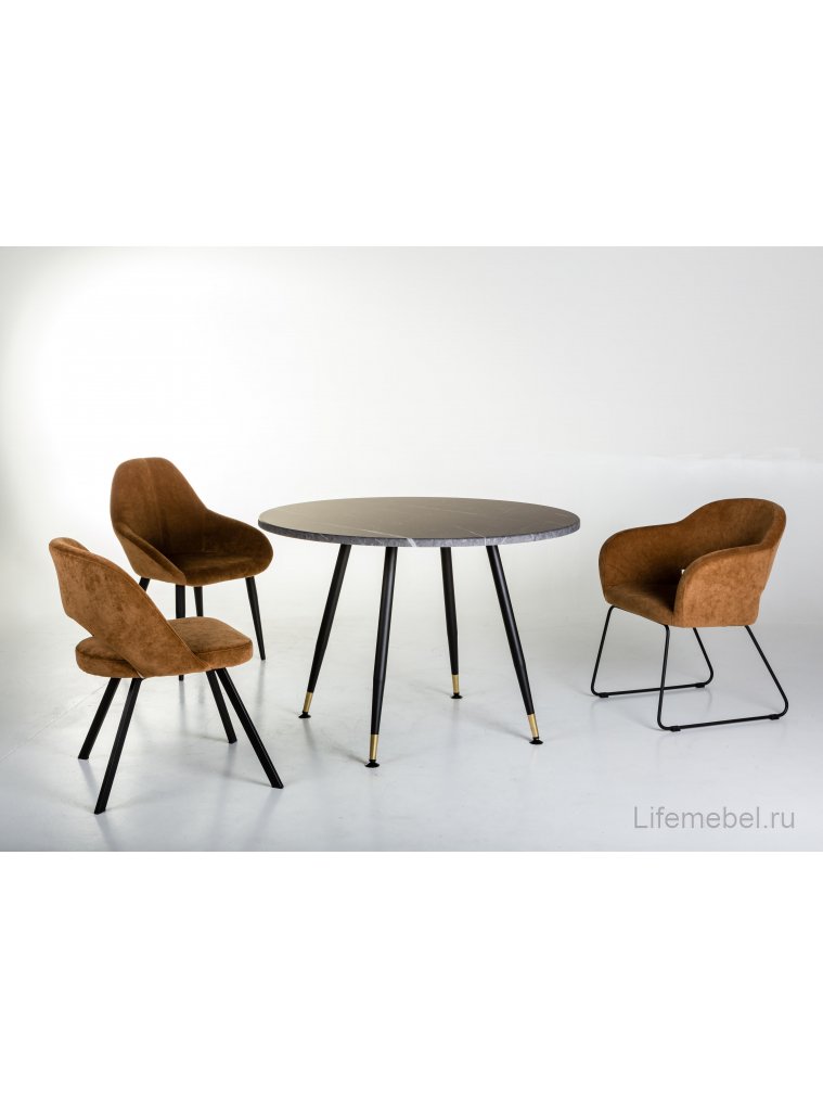 Кресло Oscar Линк коричневое