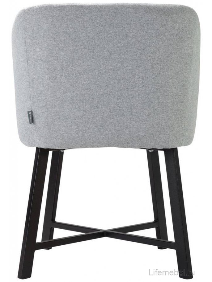 Кресло Loft стоун / серый / графит