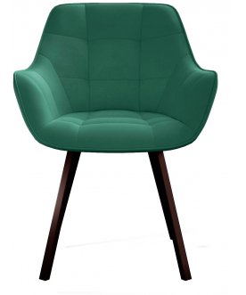 Металлический стул поворотное DikLine 252 авокадо / черный