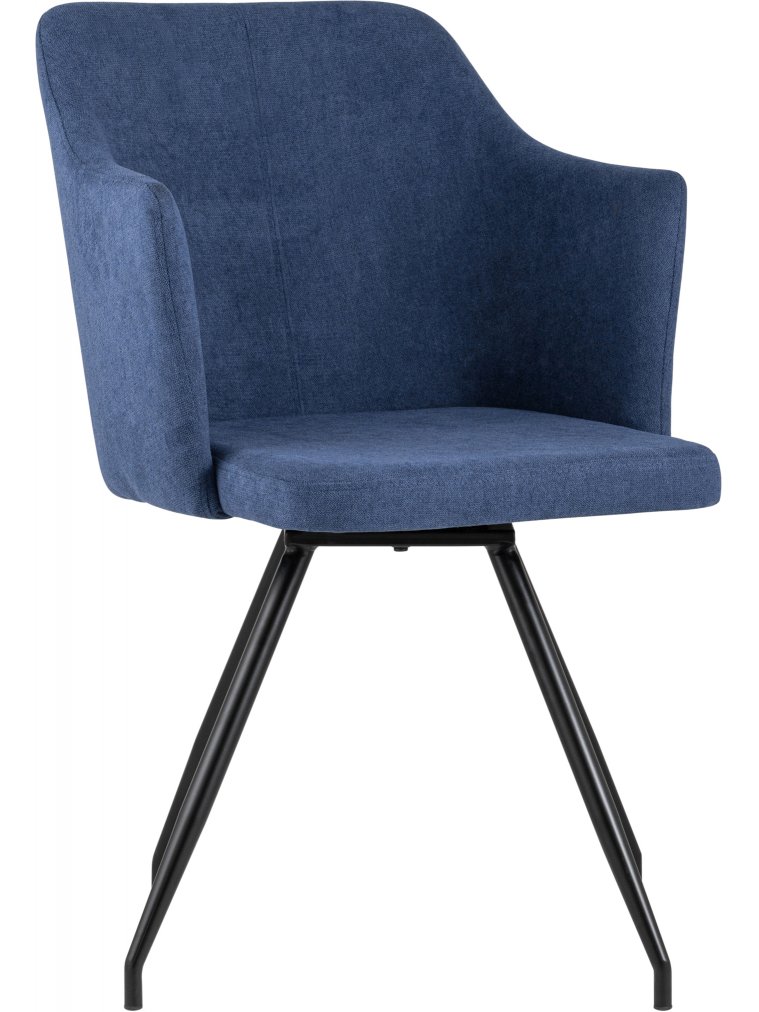 Кресло Санда шенилл синий