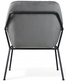 Стул-кресло Sheffilton SHT-AMS2-1 угольно-серый / черный муар