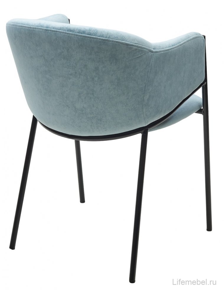 Кресло Дилл велюр rain 7 бриз / черный