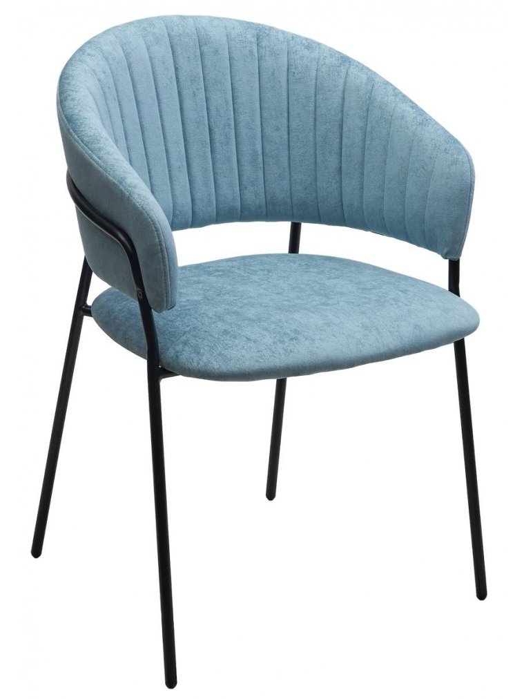 Кресло Гемма велюр rain 7 breeze / черный