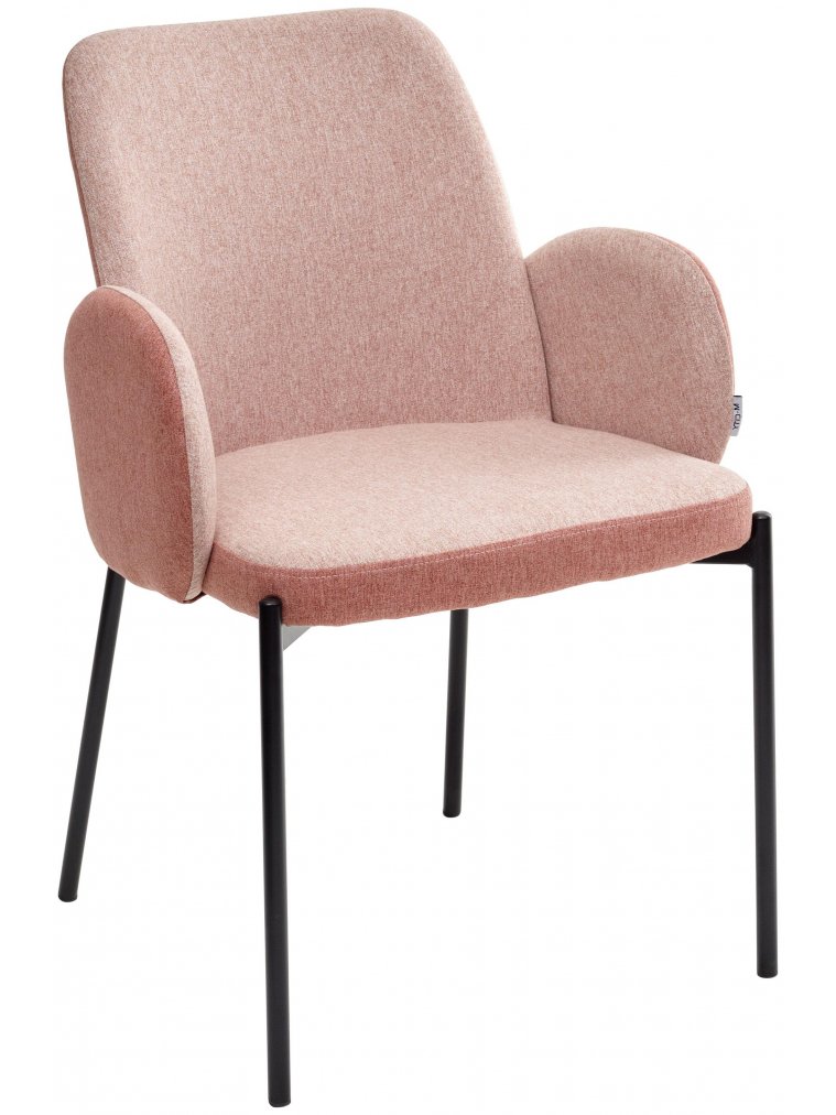 Кресло Nikki VF109 розовый / VF110 брусничный