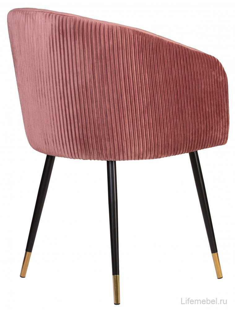 Кресло Mary бронзово-розовое