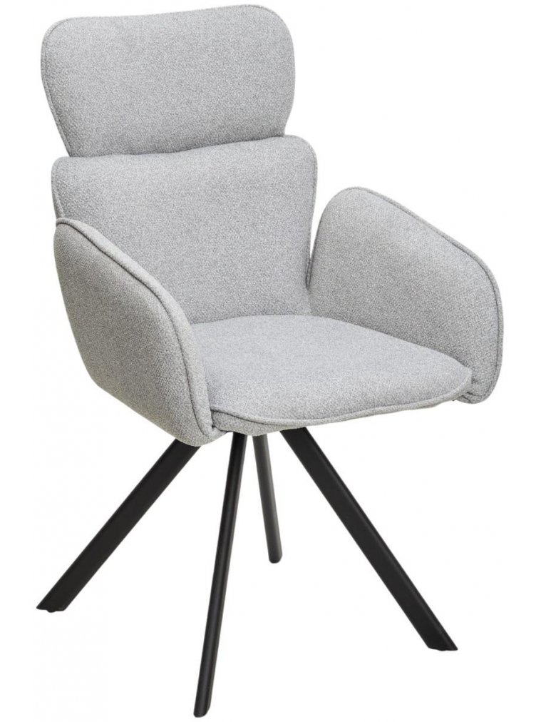 Металлический стул LONG Светло-серый