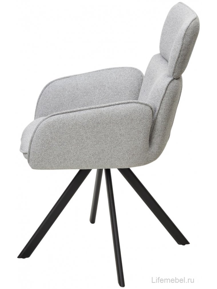 Металлический стул LONG Светло-серый