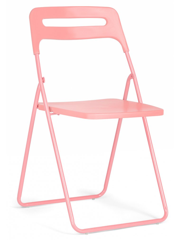 Пластиковый стул Fold складной pink - Уцененный экземпляр