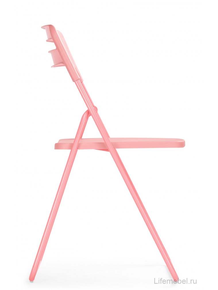 Пластиковый стул Fold складной pink - Уцененный экземпляр