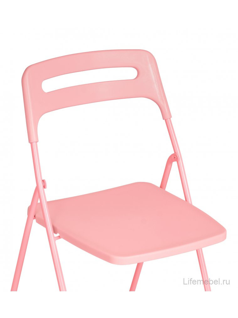 Пластиковый стул Fold складной pink - Уцененный экземпляр