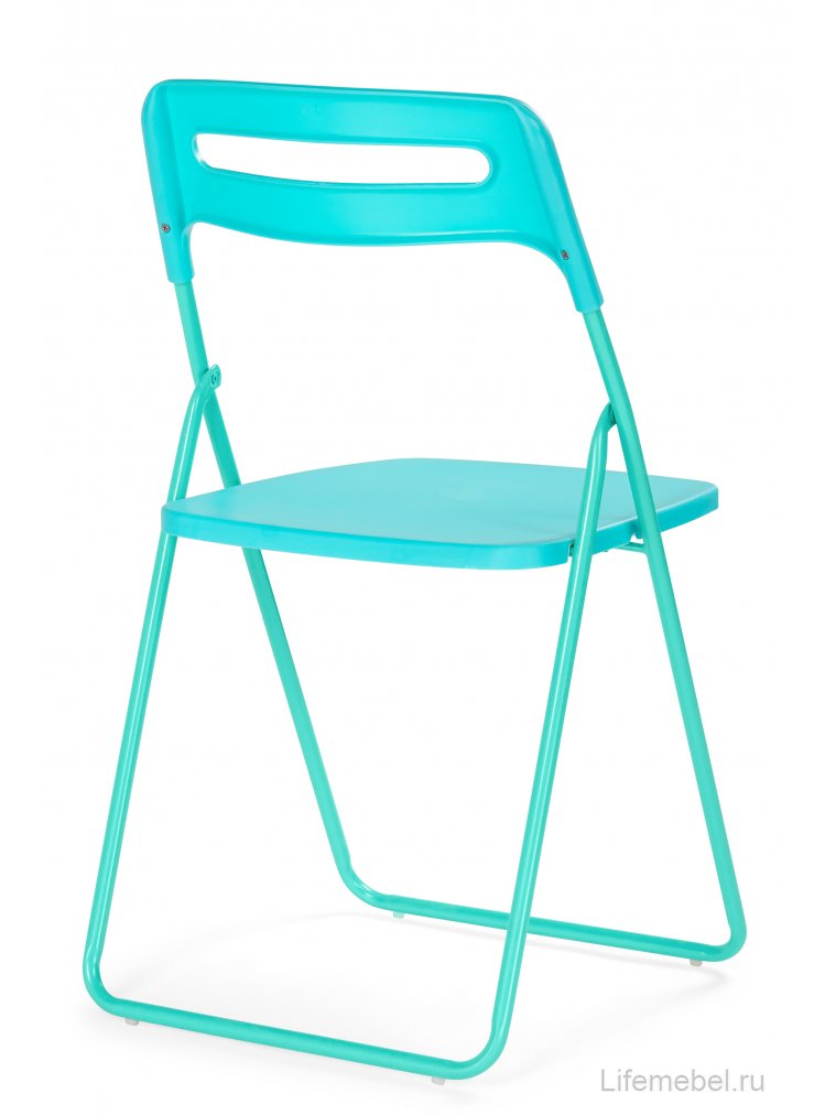 Пластиковый стул Fold складной blue
