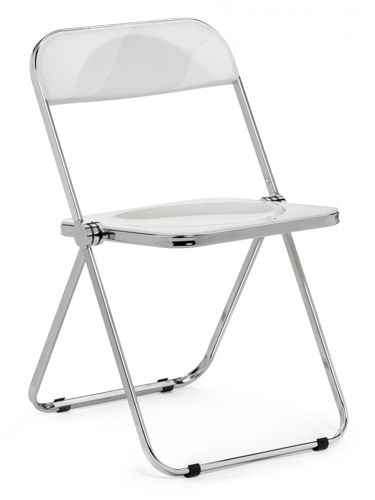 Пластиковый стул Fold складной white