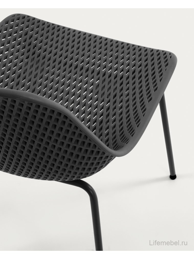 Стул на металлокаркасе Quinby серый