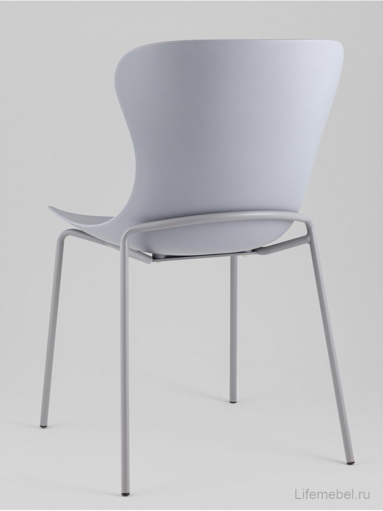 Стул на металлокаркасе Элиша серый