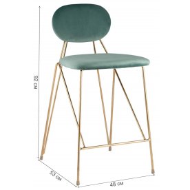 Полубарный стул Сенейрон