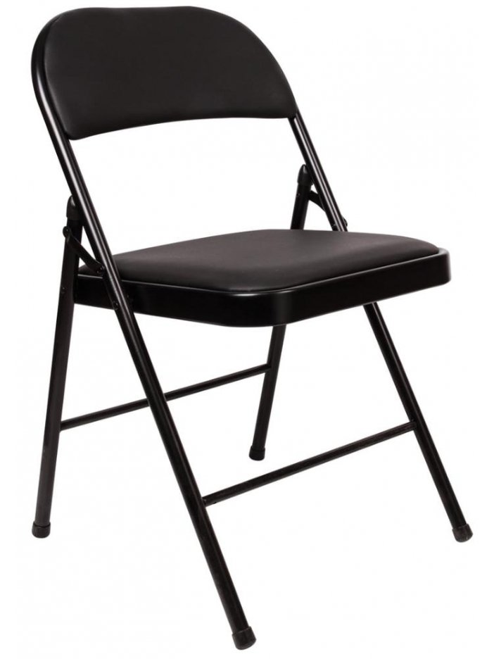 Складной стул Brabix Golf Plus CF-003 черный / черный