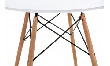 Деревянный стол Table 90 white / wood