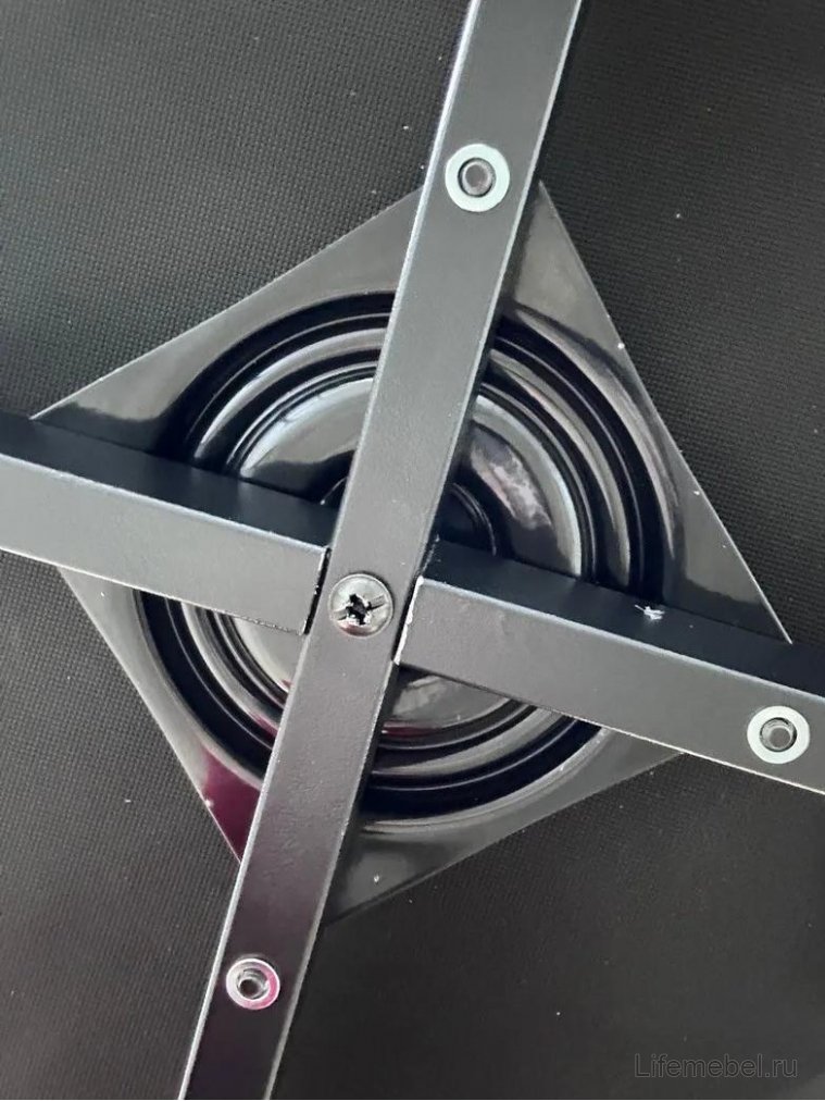 Стул на металлокаркасе Casa велюр темно-серый B28 / черный