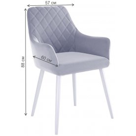 Стул на металлокаркасе DikLine 241М