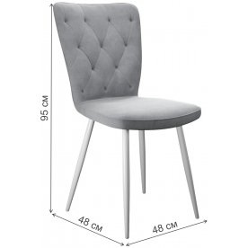 Стул на металлокаркасе DikLine 244