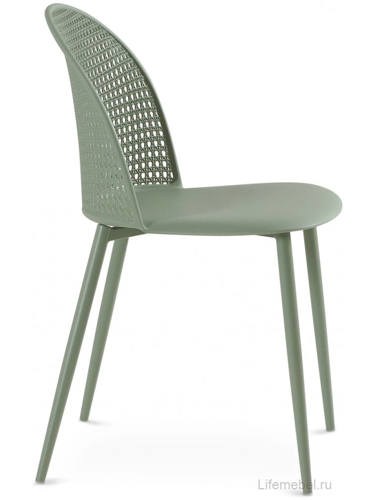 Стул на металлокаркасе Ergy зеленый