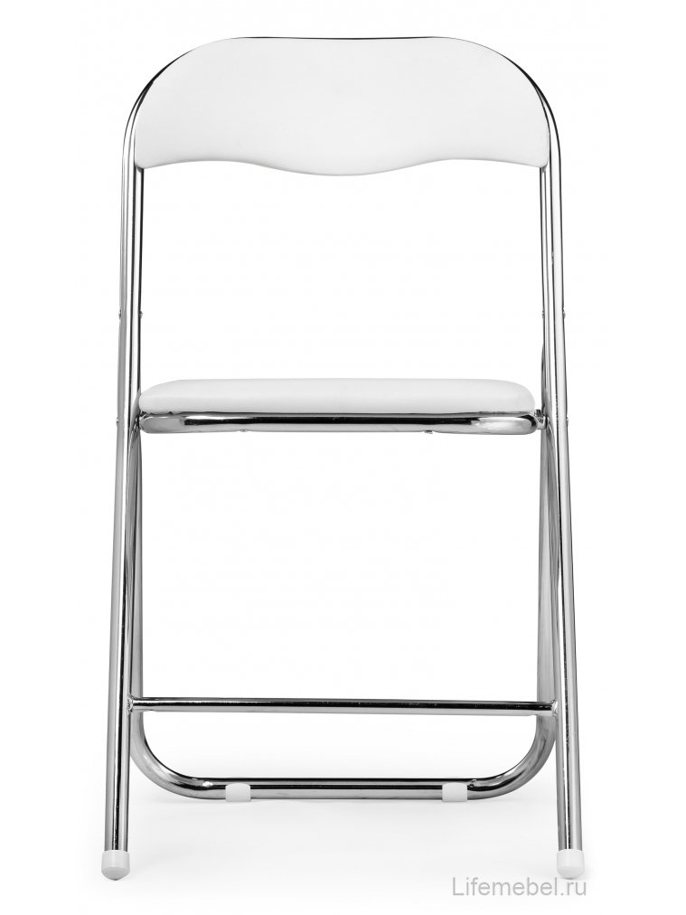 Стул на металлокаркасе Fold 1 складной white / chrome