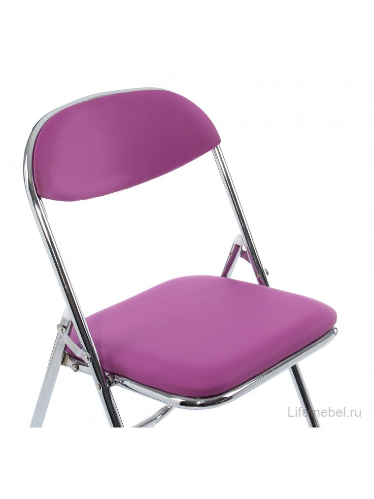 Стул Fold раскладной фиолетовый