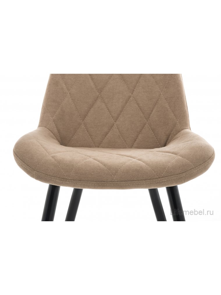 Стул Fox black / coffee