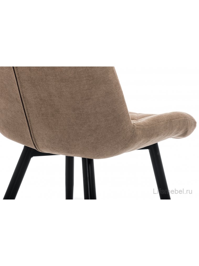 Стул Fox black / coffee
