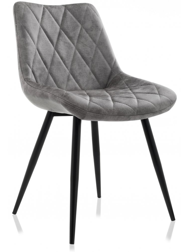 Стул Fox black / grey