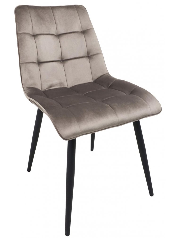 Стул на металлокаркасе Fred new бежевый / черный