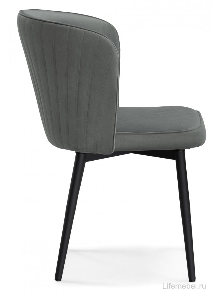 Стул на металлокаркасе Фрибур крутящийся MR-11 / черный