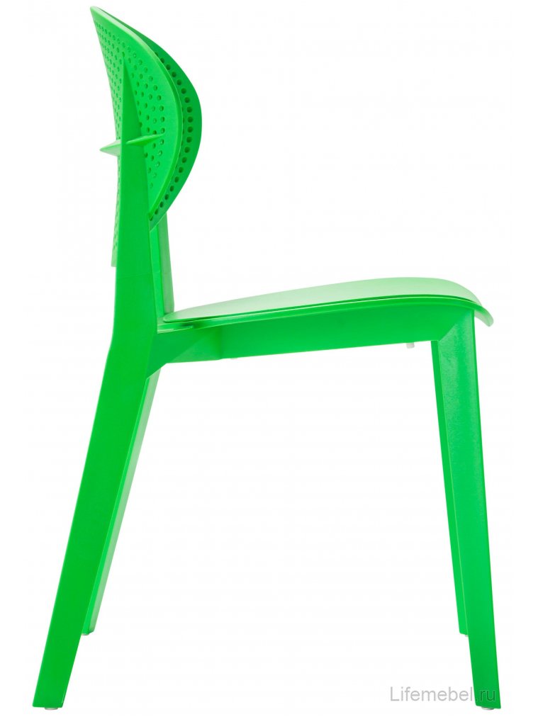 Стул на металлокаркасе Gianni green