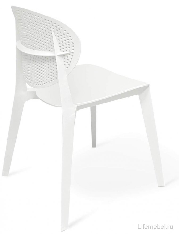 Стул на металлокаркасе Gianni white