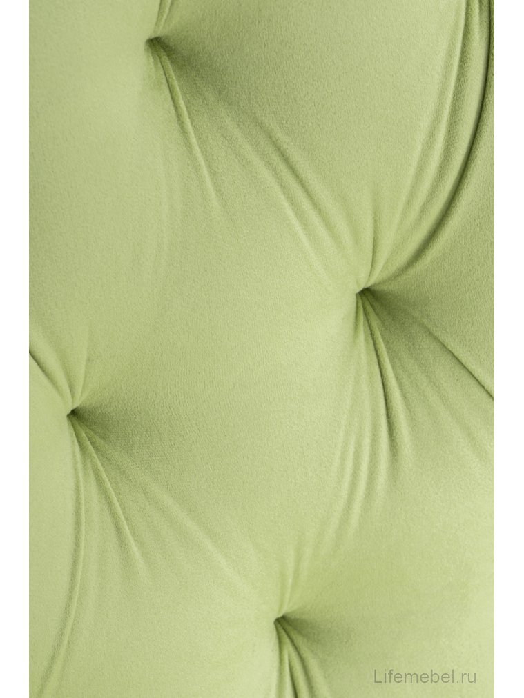 Стул на металлокаркасе Гояр confetti green / белый глянец