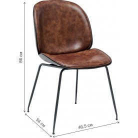 Стул на металлокаркасе Карт