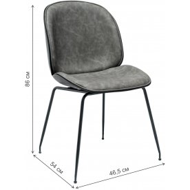 Стул на металлокаркасе Карт