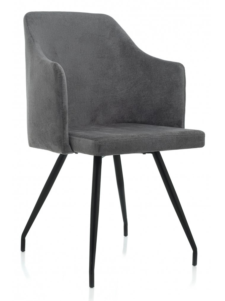 Стул Lans dark grey fabric