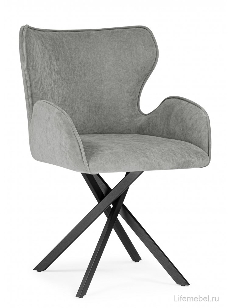 Стул Карлайл антрацитовый brendy stone 28 / черный