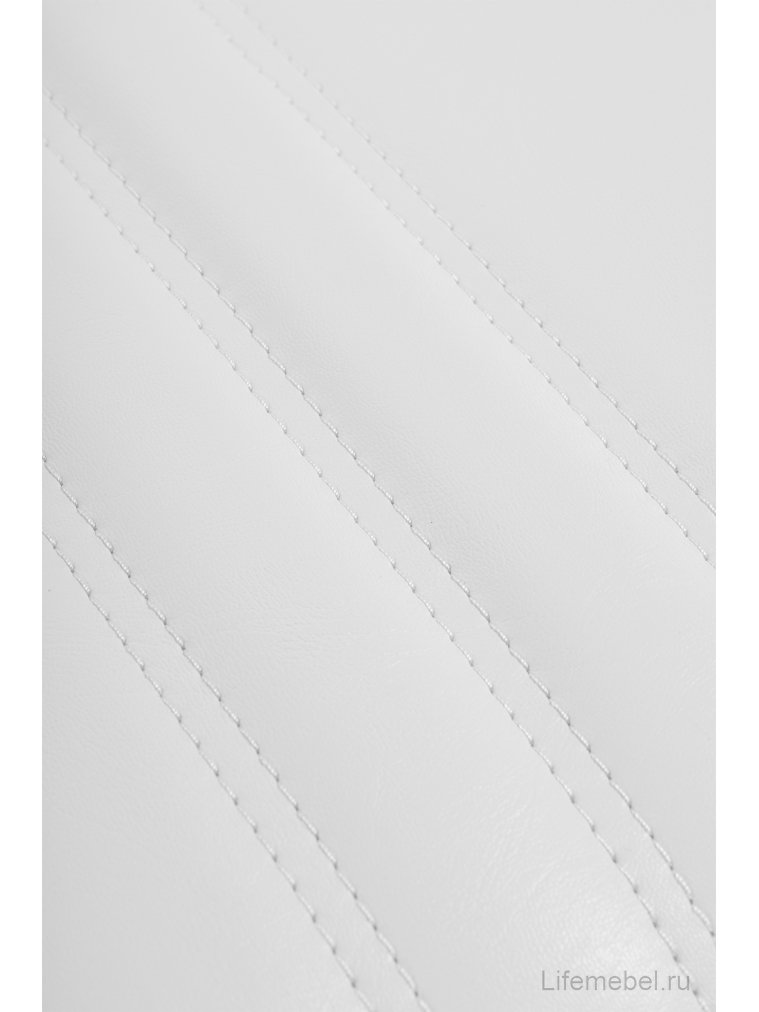 Стул Марсель хром / белый кожзам 124