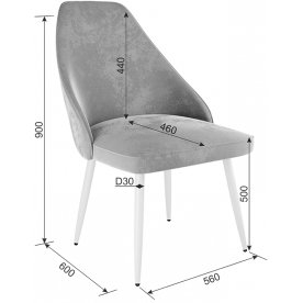 Мягкие стулья Милан 2